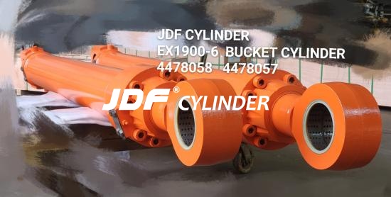 EX1900-6 4482919 CYLINDER BOOM LH PART NUMBER :  4456955 Excavator Hydraulic Cylinder Bucket Cylinder Factory 4482918